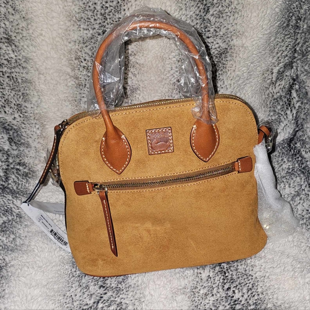 Dooney&Burke : Suede Domed Satchel